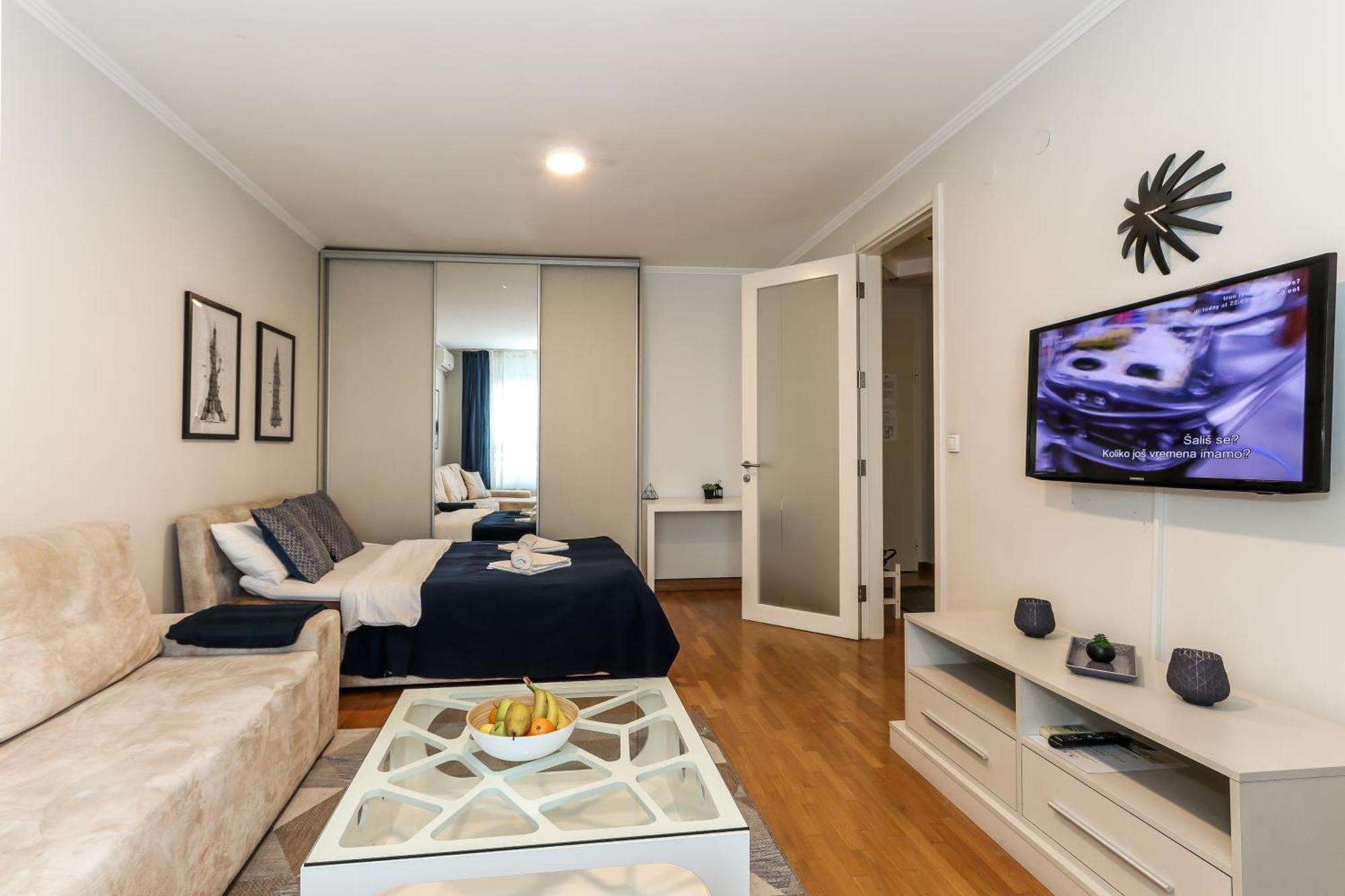 New Belgrade Apartments, Parking 5 Eur Per Day Exteriör bild