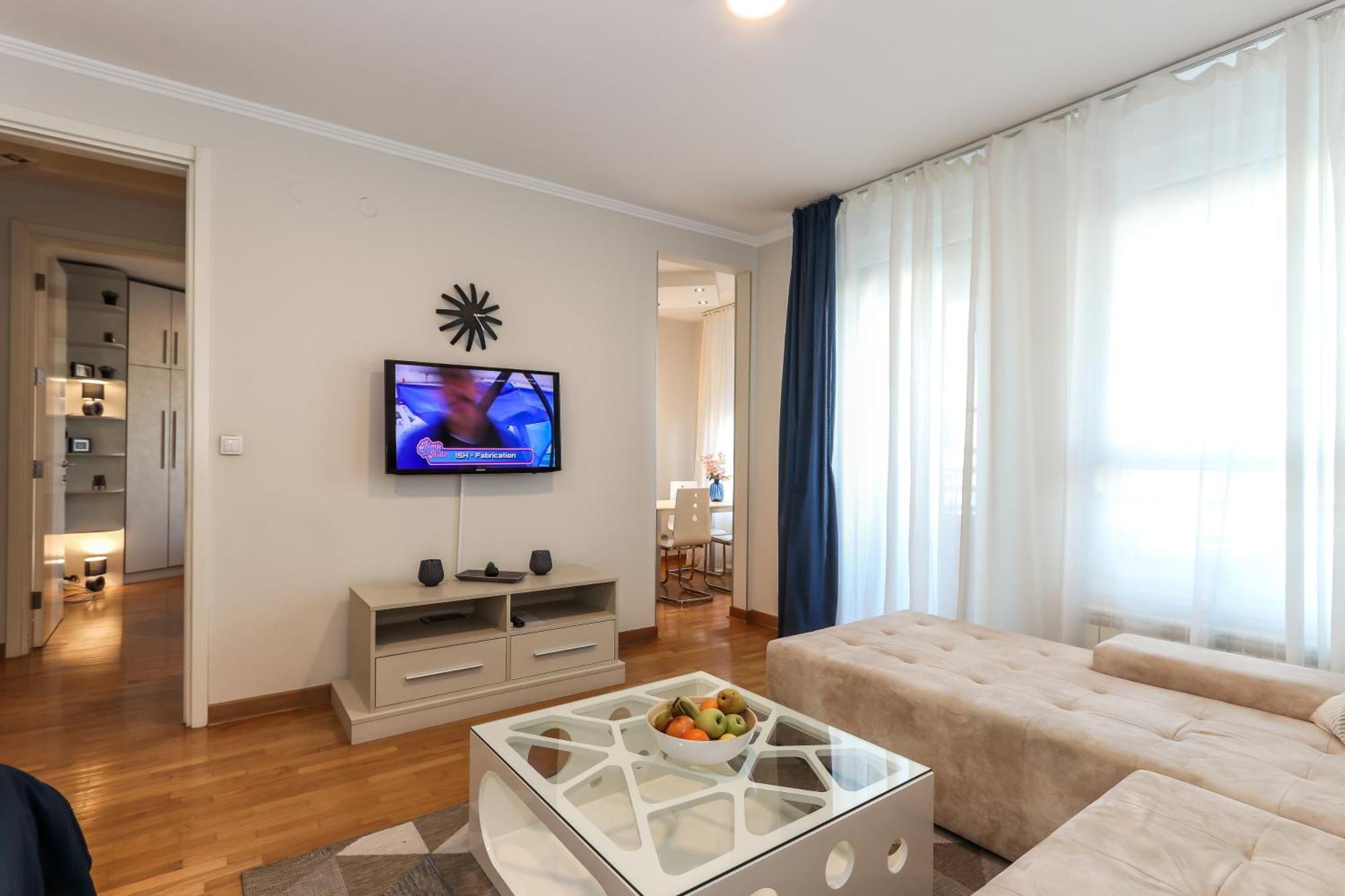 New Belgrade Apartments, Parking 5 Eur Per Day Exteriör bild